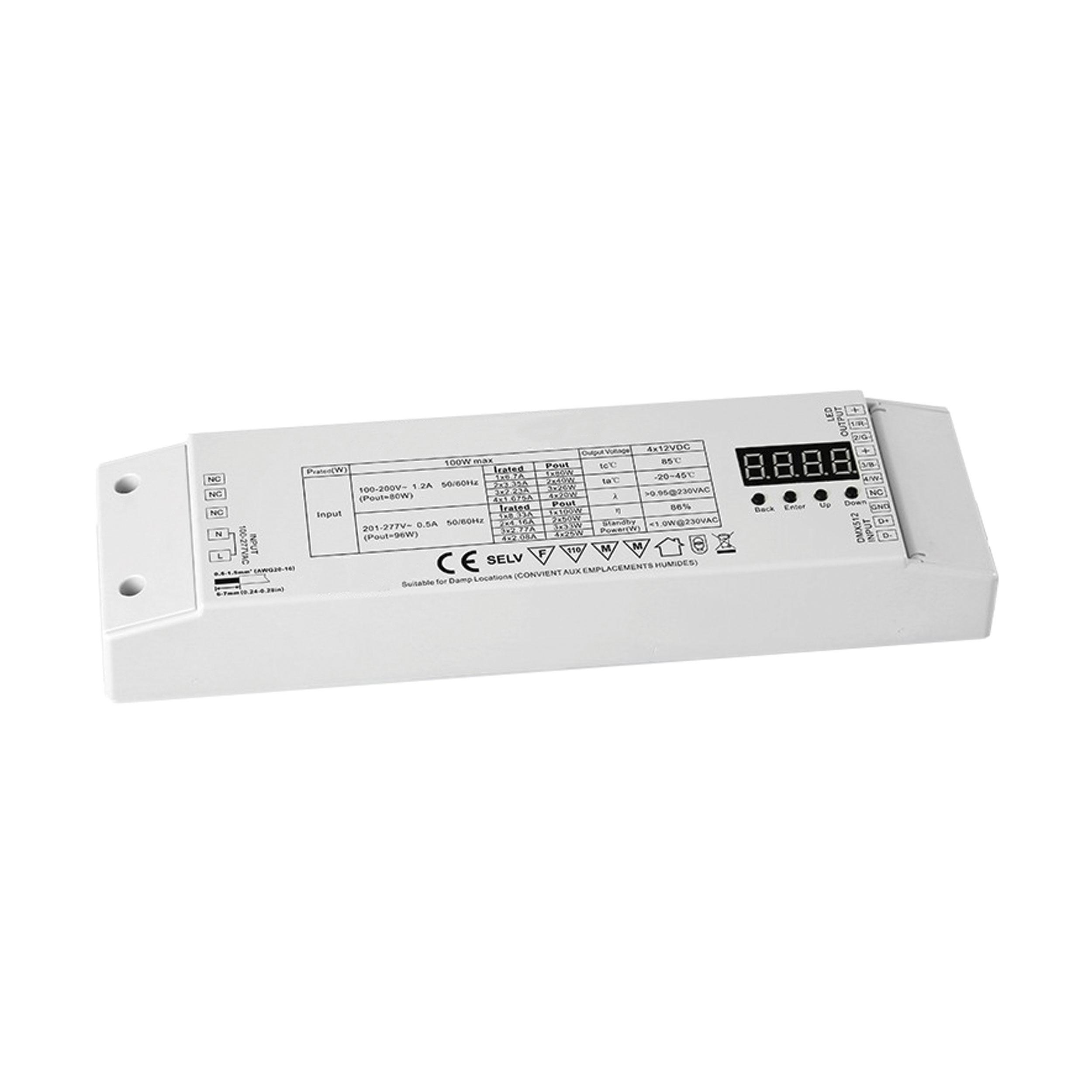 DMX Decoder with Built-in LED Driver