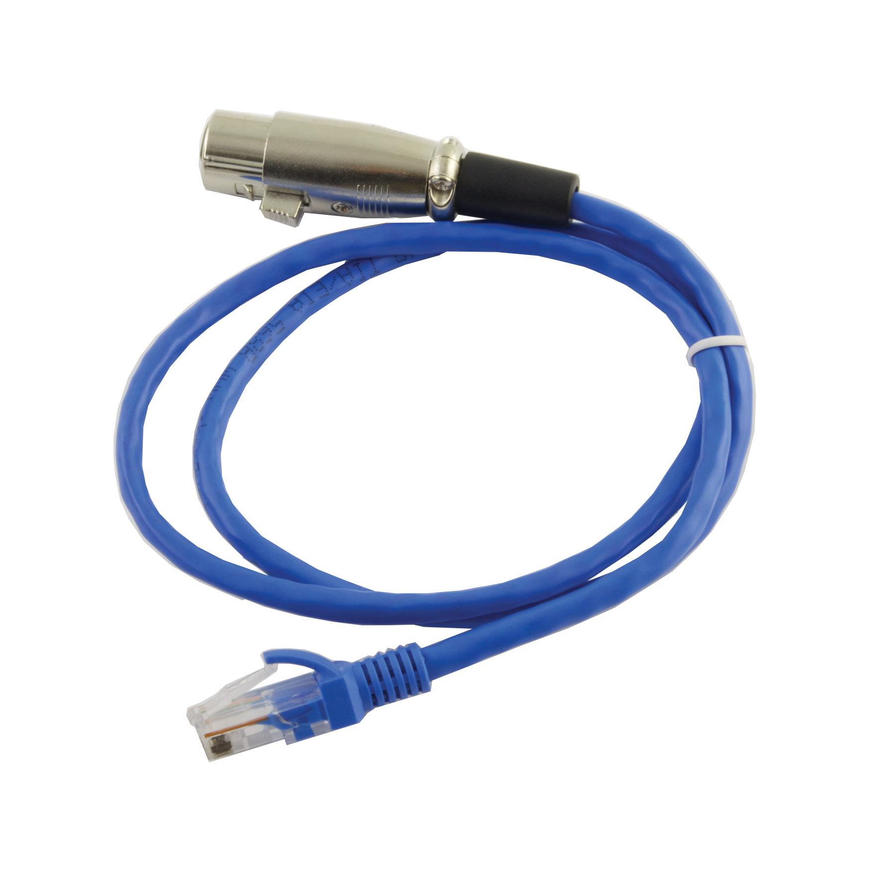 XLR-3 to RJ45 Adapter Cable Pair - male