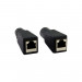 XLR-3 to RJ45 Adapter Connector Pair (RJ45 connection shown)
