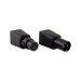 XLR-3 to RJ45 Adapter Connector Pair (XLR-3 connection shown)