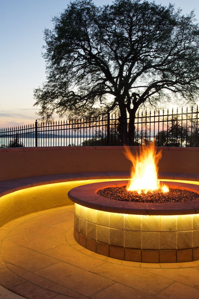 Patio Firepit Lighting Diode Led, Outdoor Fire Pit Lighting