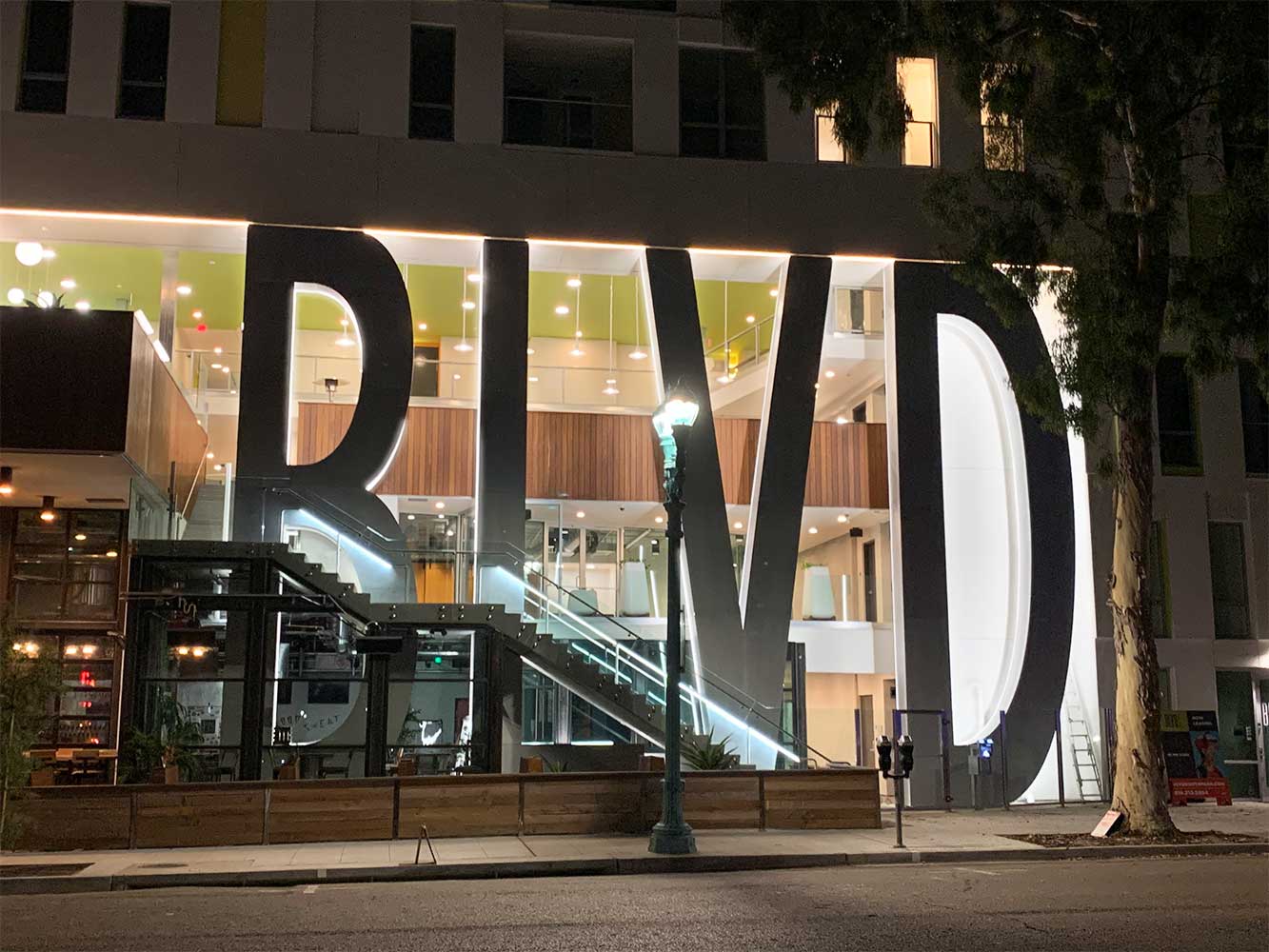BLVD Letter Display (San Diego, CA)